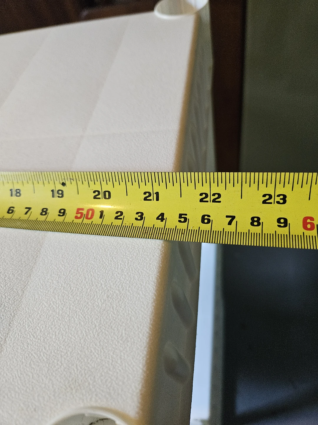 4-Tier White Plastic Shelving Unit - photo 5