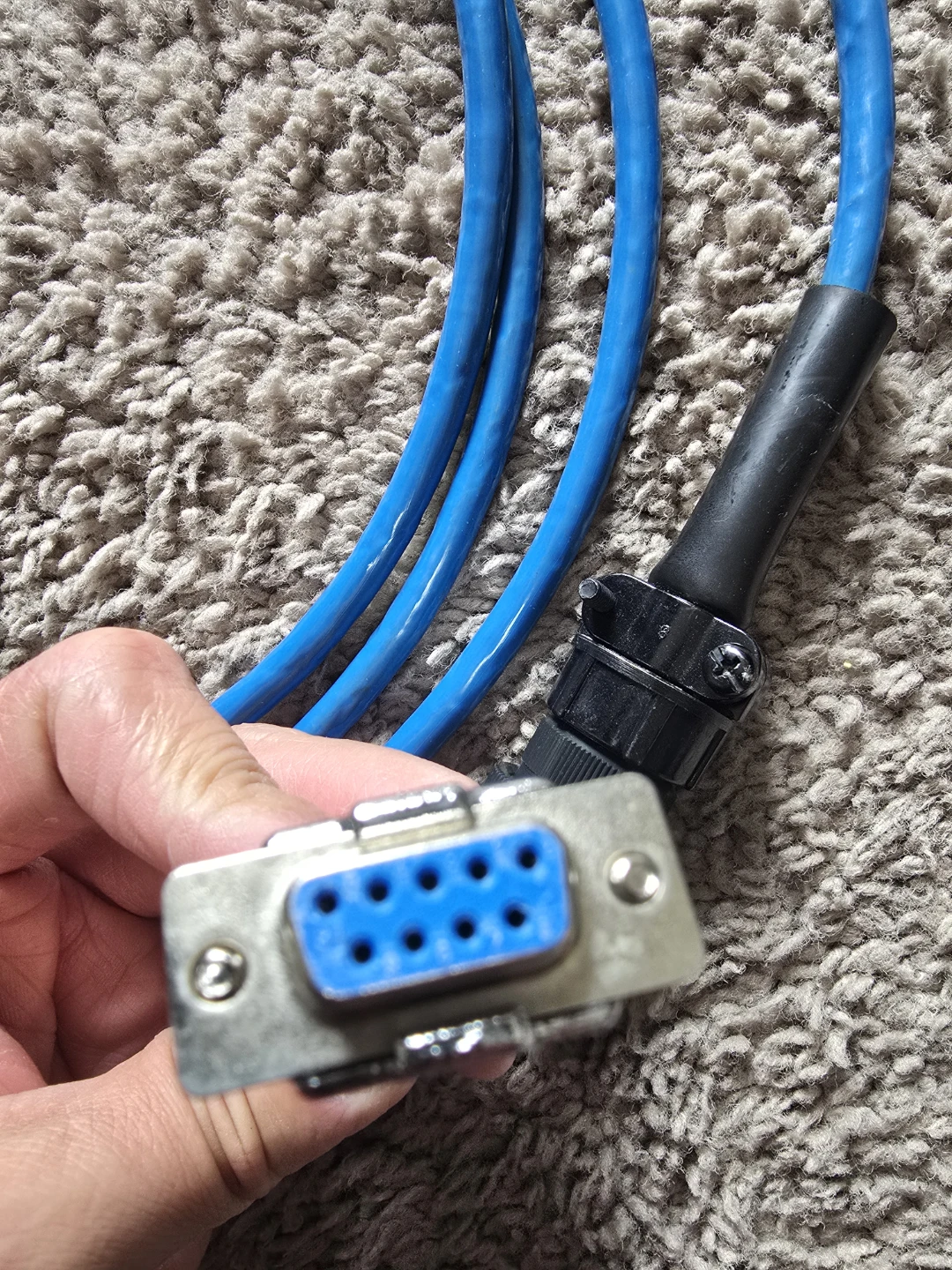 DB9 RS232 to Circular Multi-Pin Cable - photo 3