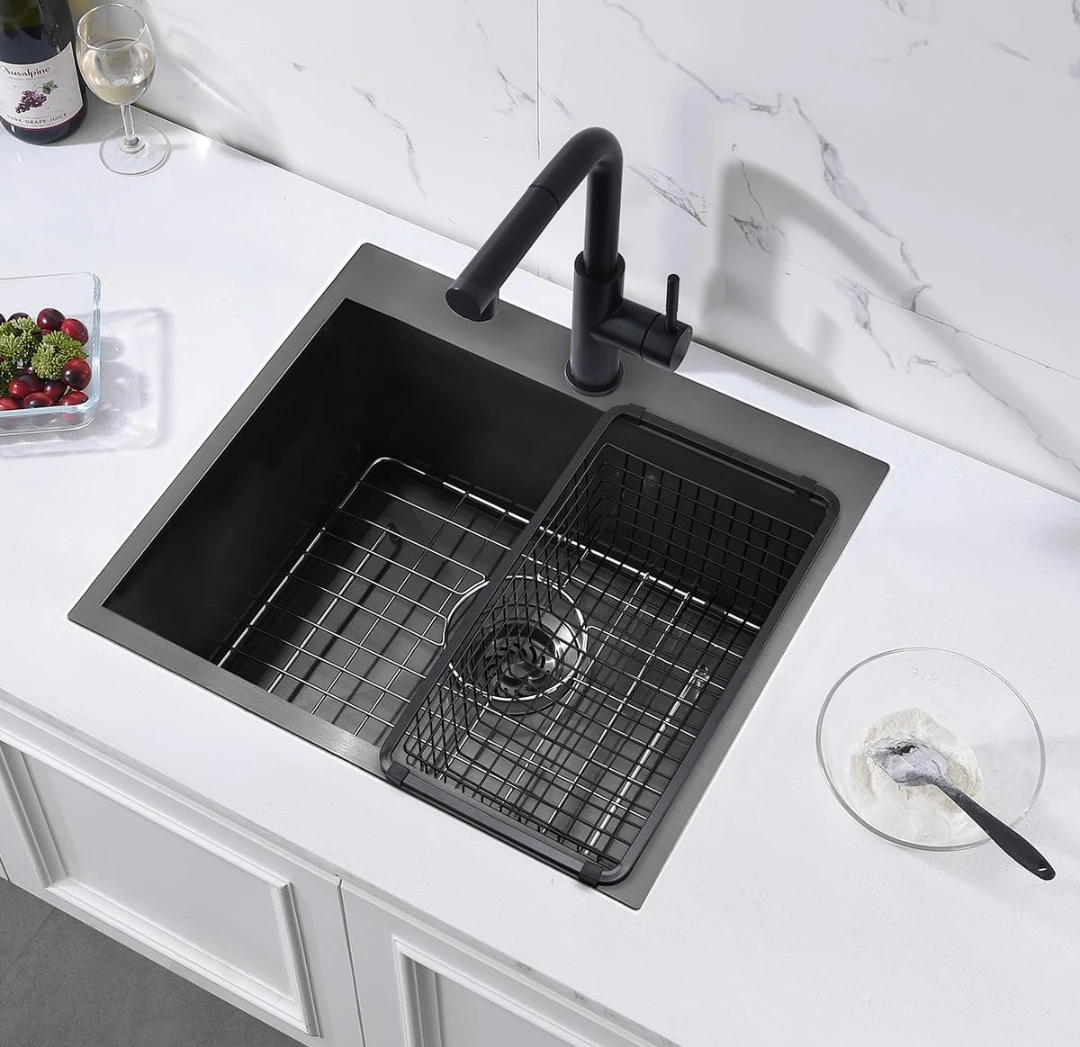 Stainless Steel Undermount Kitchen Sink with Accessories