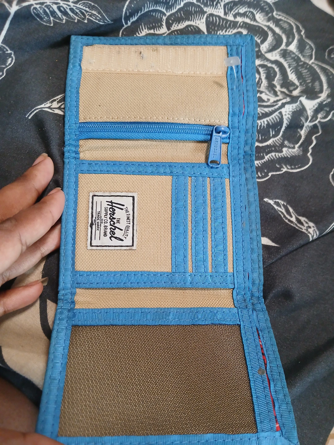 Herschel Supply Co. Tri-Fold Wallet - Orange/Blue - photo 2