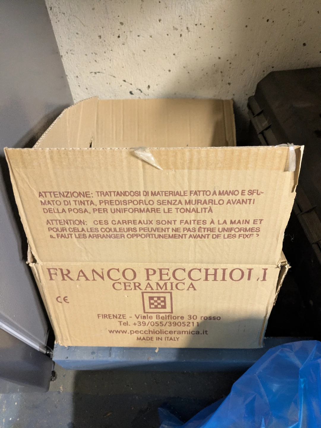 Franco Peccioli Ceramica Tile Caps