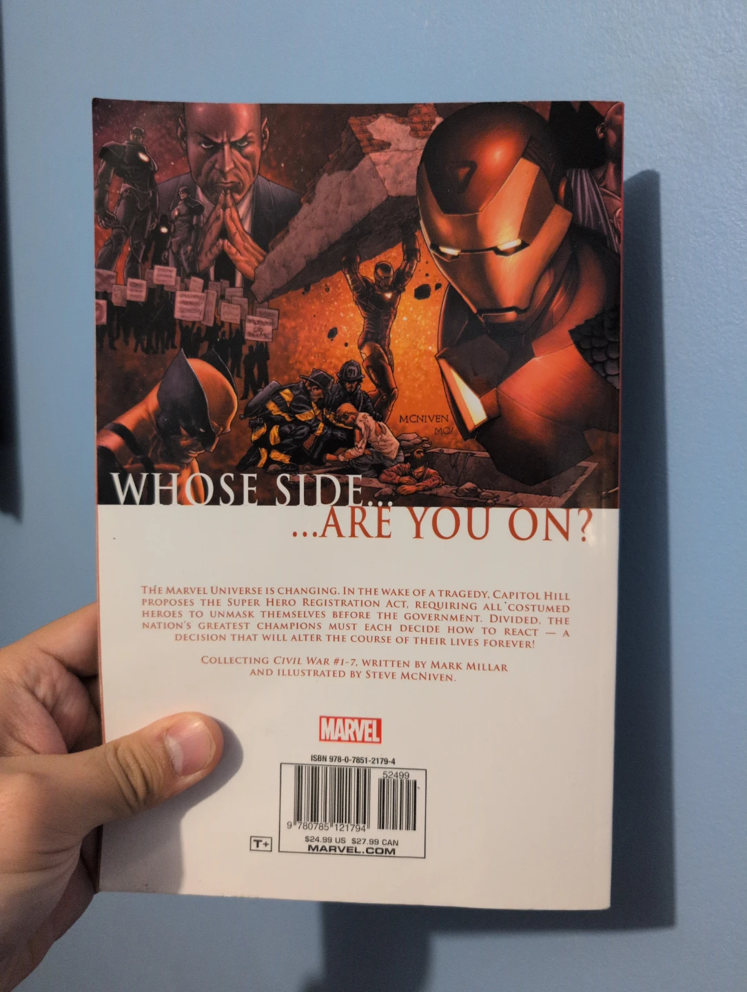 Marvel's Civil War Comic - photo 2