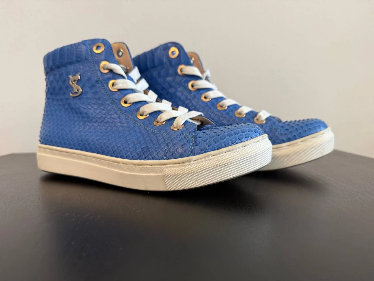 Genuine Python Leather Sneakers