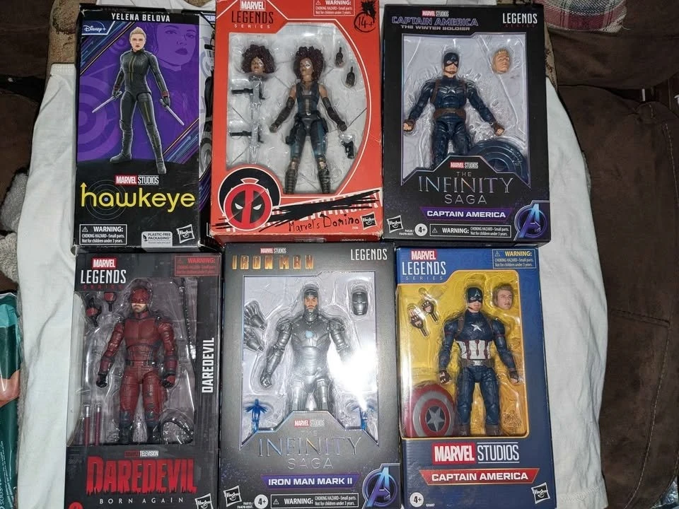 MCU Marvel Legends Boxed Figures