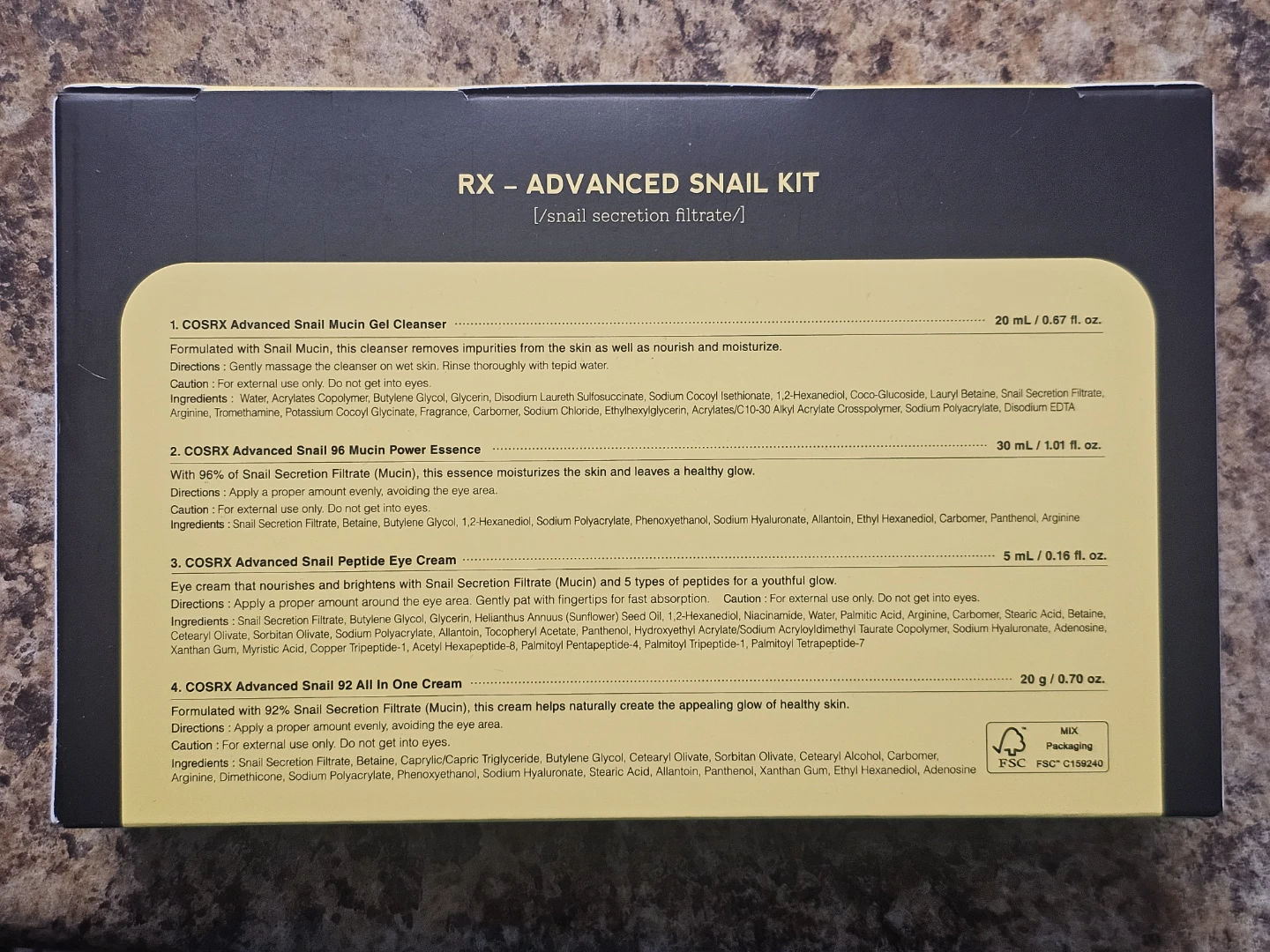 COSRX All About Snail Kit - photo 2