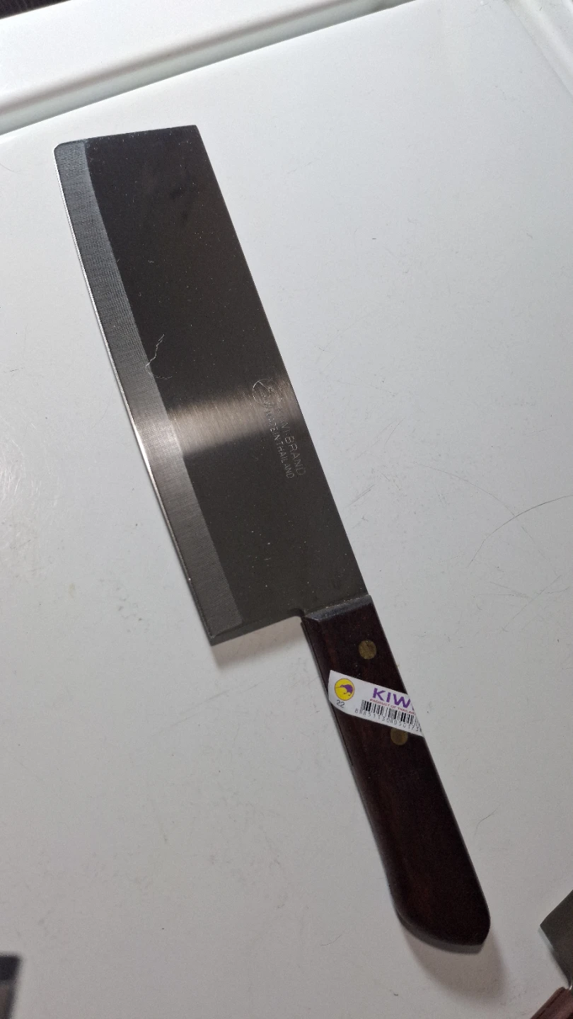 KIWI brand #22 Thai vegetable cleaver 19cm blade new