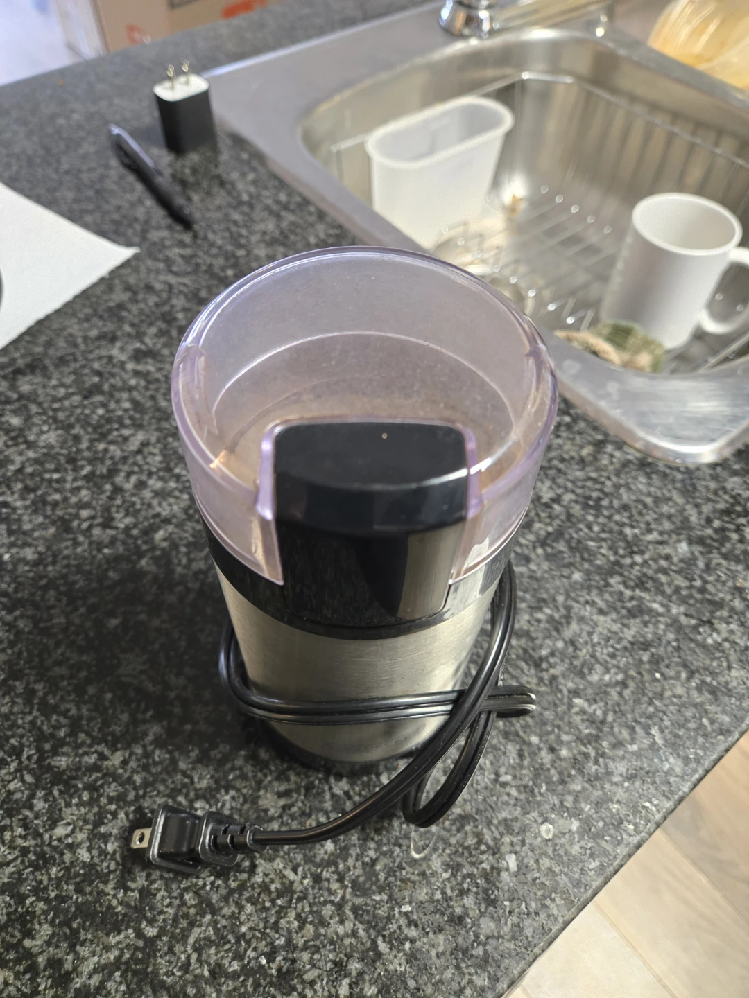 BLACK+DECKER Stainless Steel Coffee Grinder