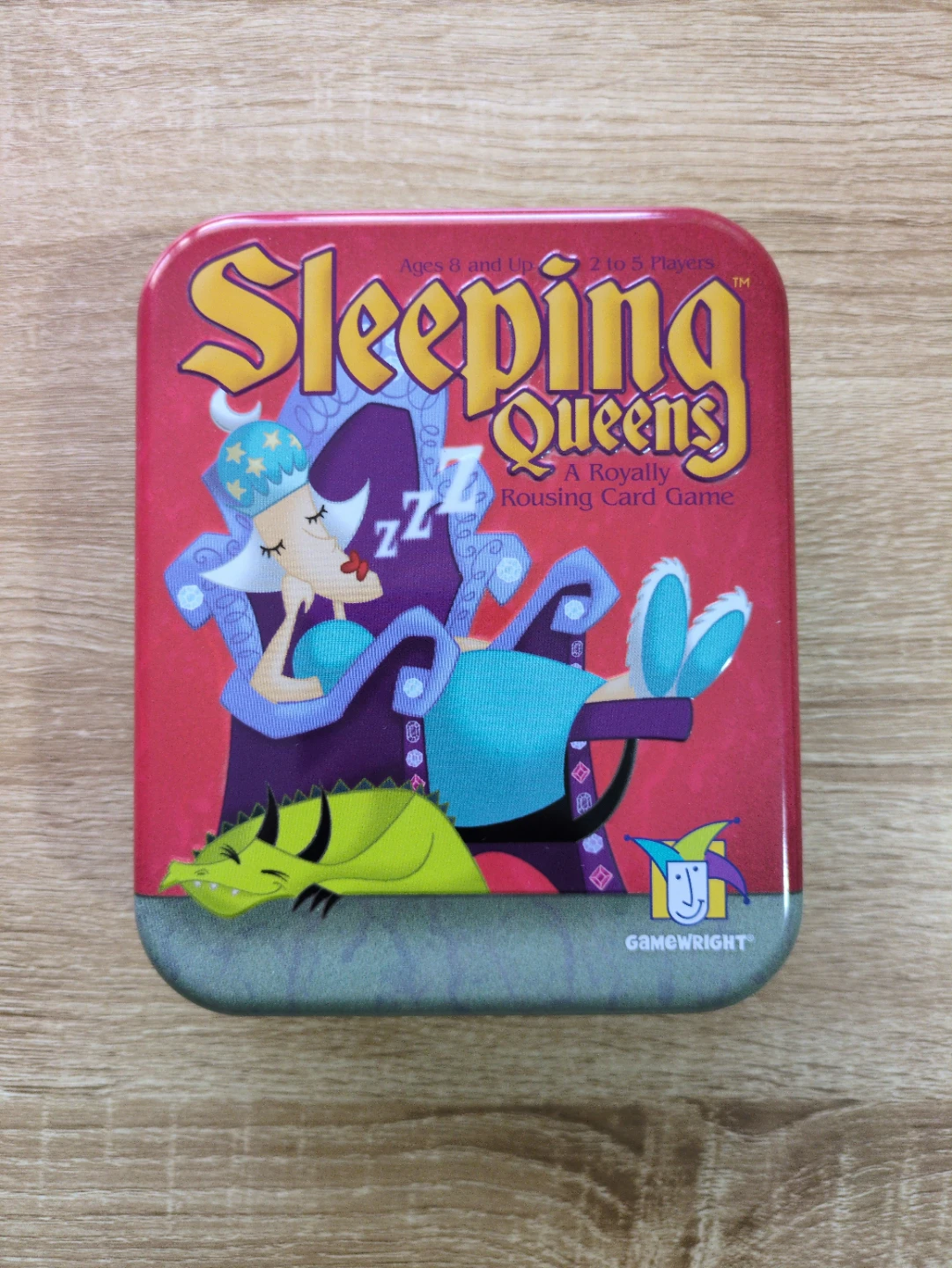 Gamewright Sleeping Queens Card Game Tin