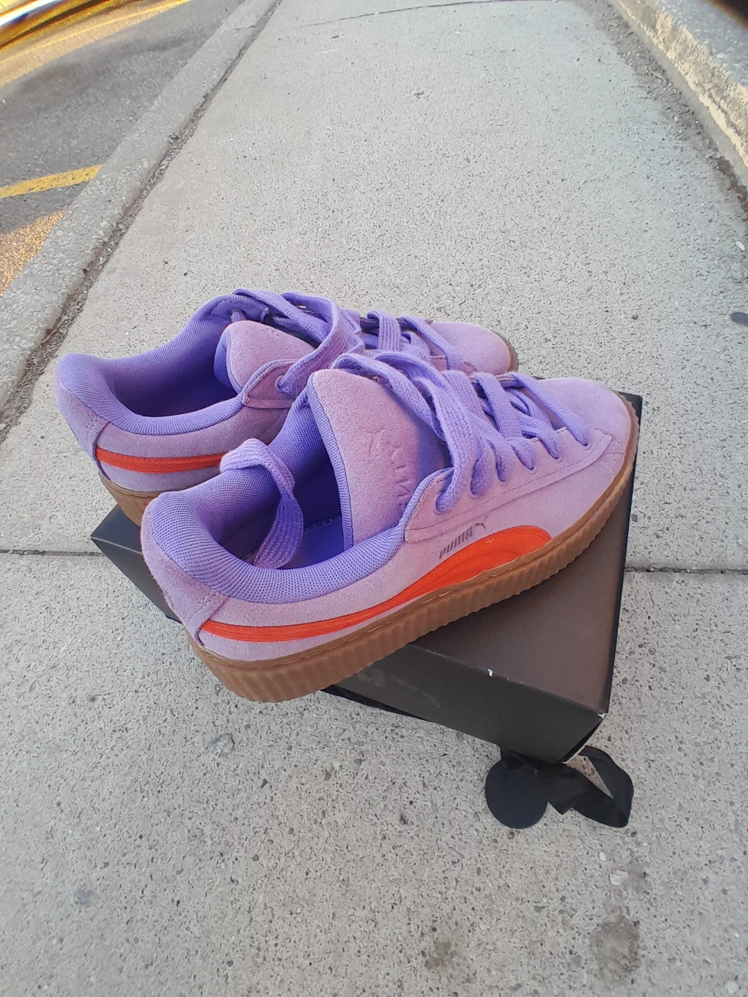 Puma Suede Platform Sneakers - Lavender - photo 5