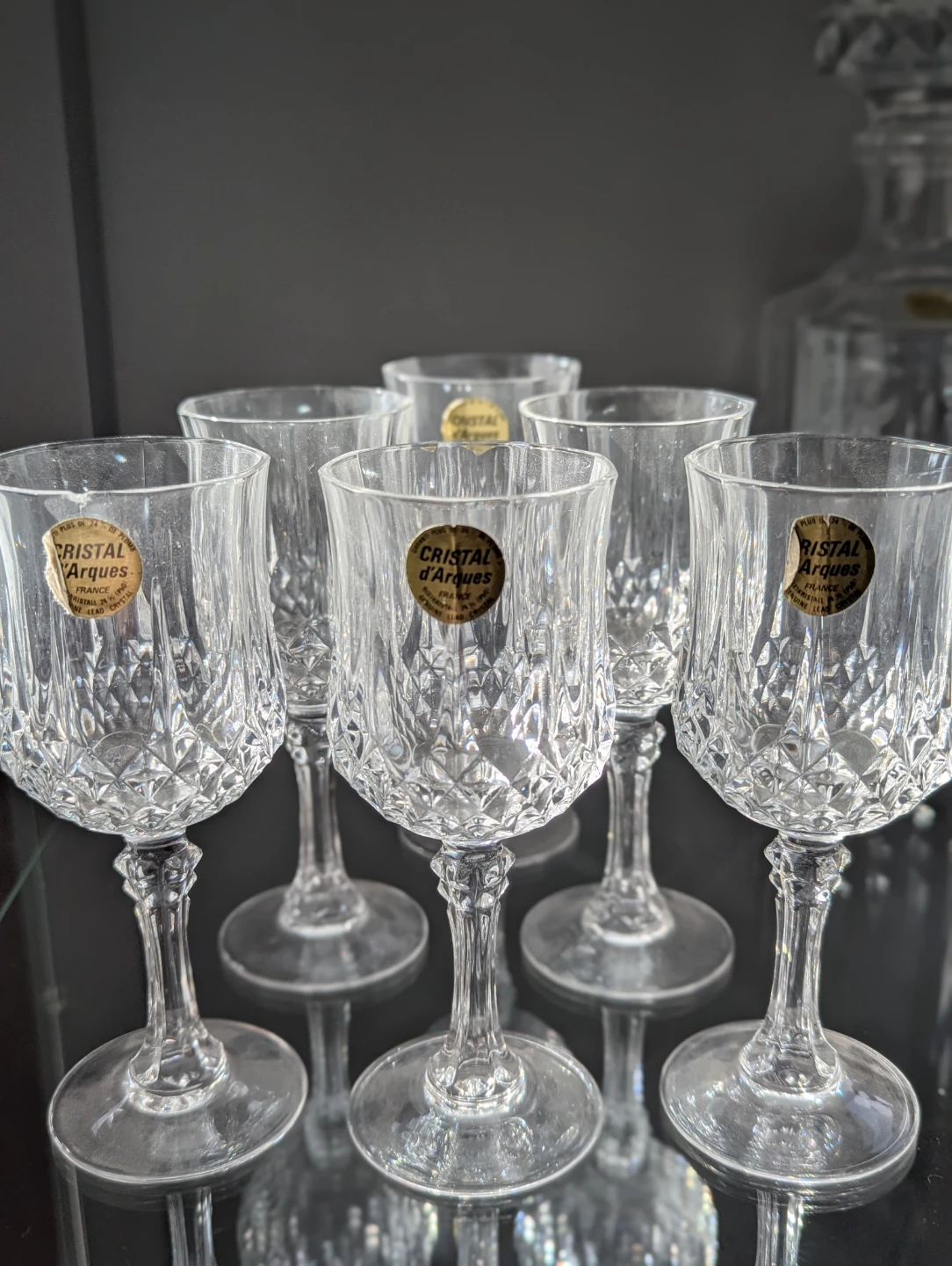 Cristal d'Arques Wine Glasses