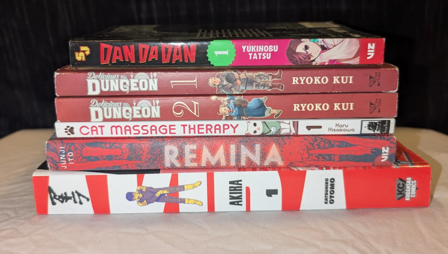 Assortment of Manga, lot or individually