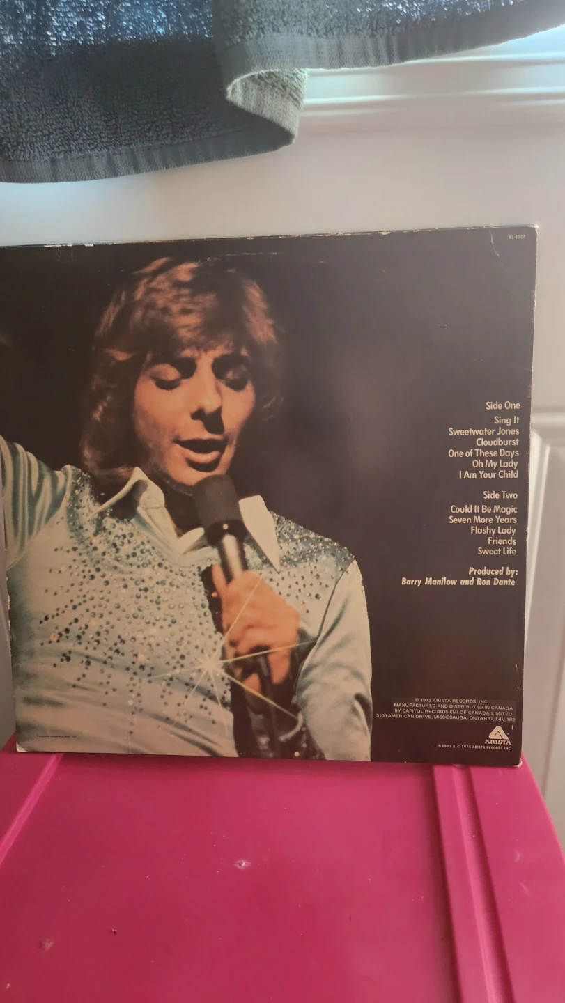 Barry Manilow I Vinyl Record - photo 2