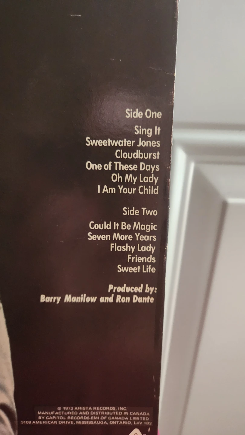 Barry Manilow I Vinyl Record - photo 3