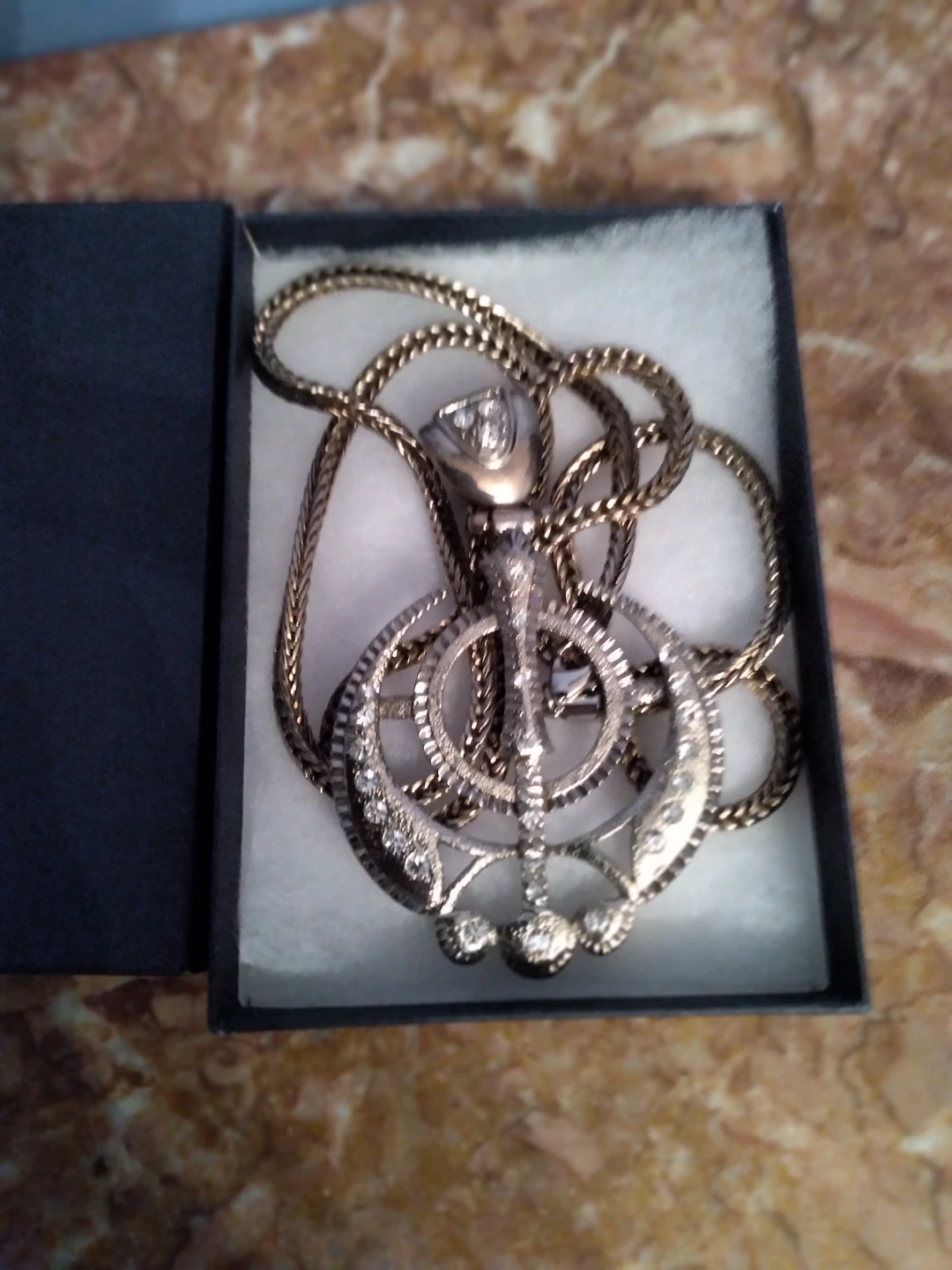 Sikh Khanda Pendant with Chain