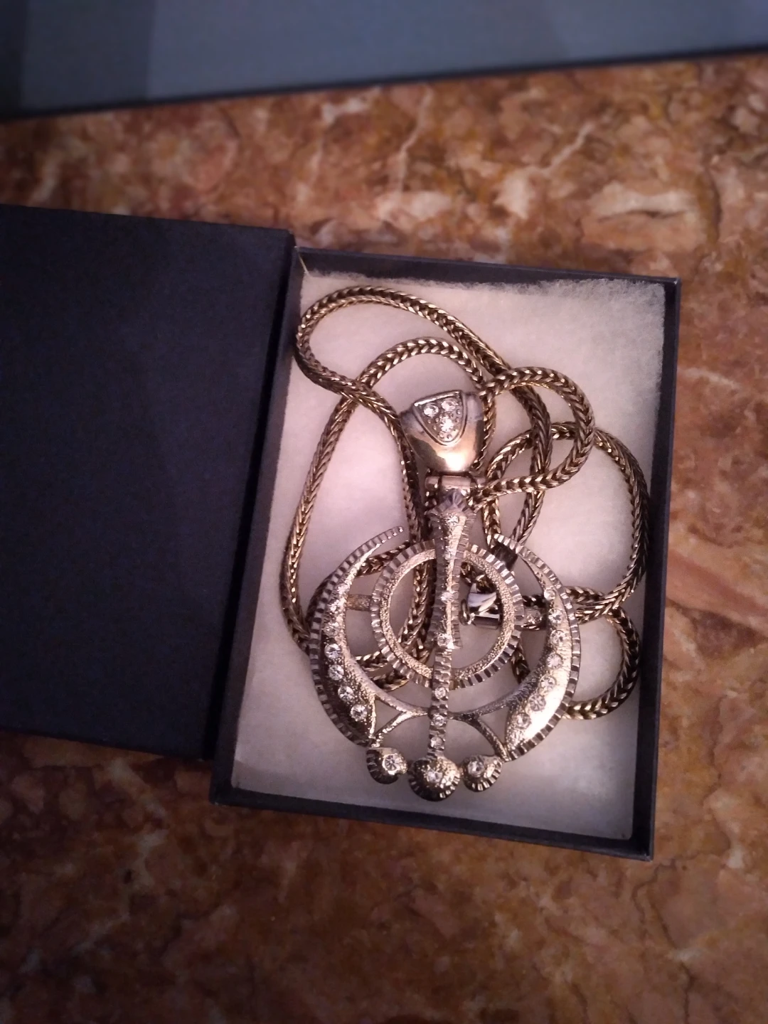 Sikh Khanda Pendant with Chain - photo 2