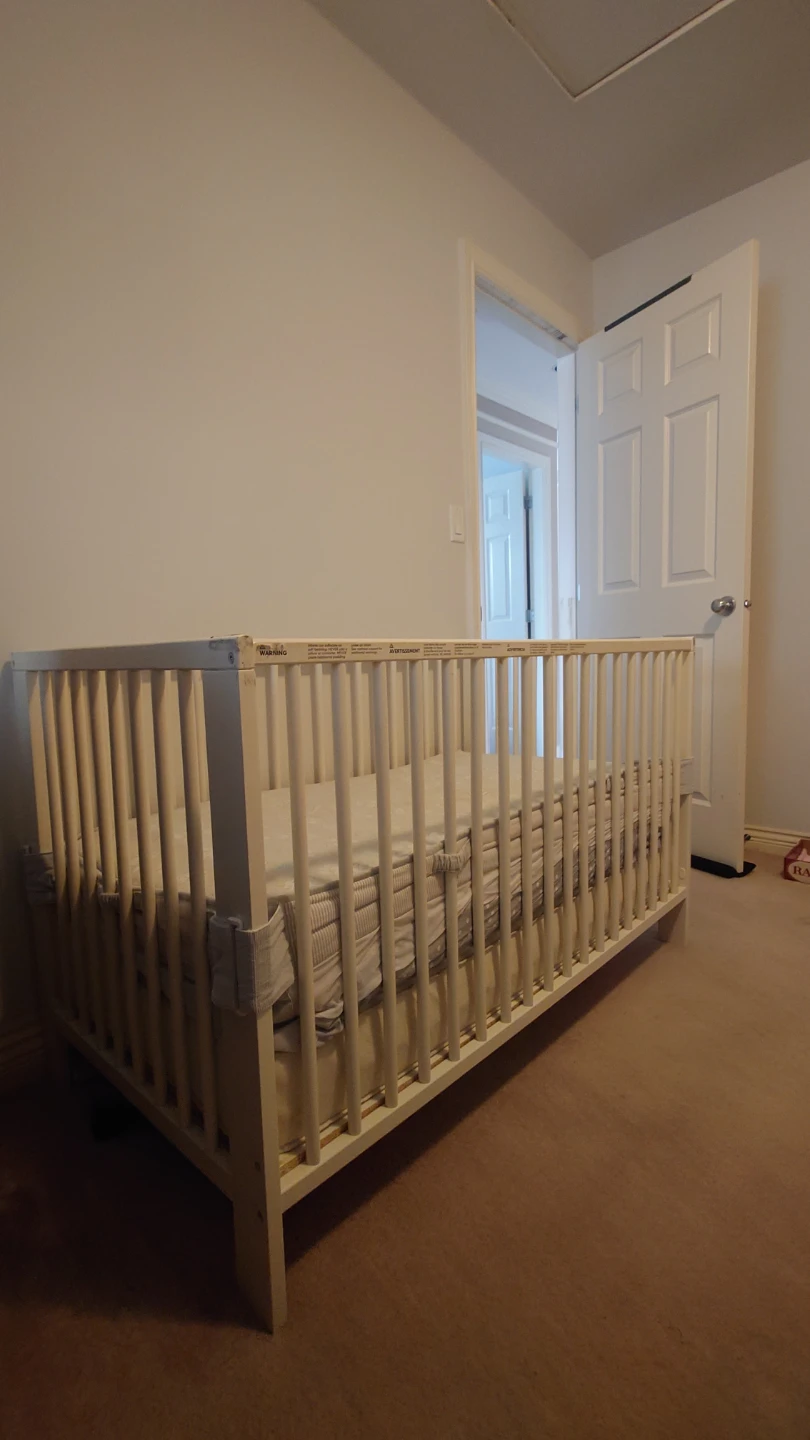 IKEA Crib and Mattress