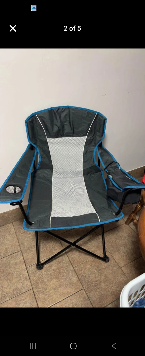 Ozark Trail Oversized Mesh Chair with Cooler - photo 2