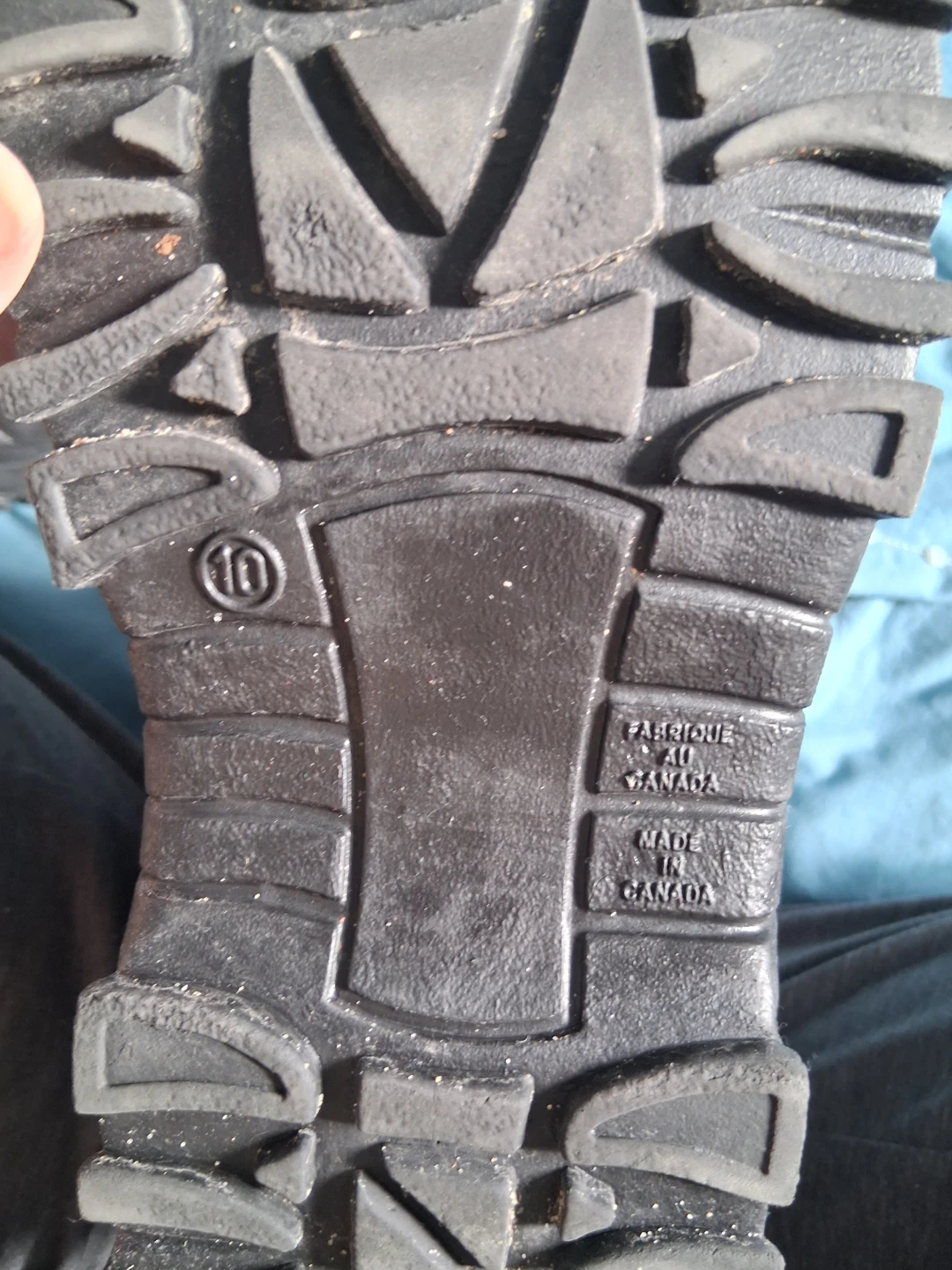 Arctic Tracks Black Winter Boots Size 10 - photo 4