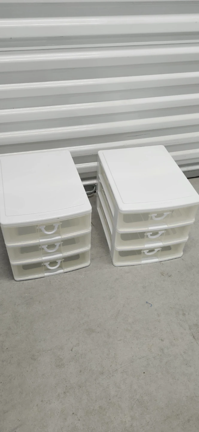 Plastic cart of 2, one for $8