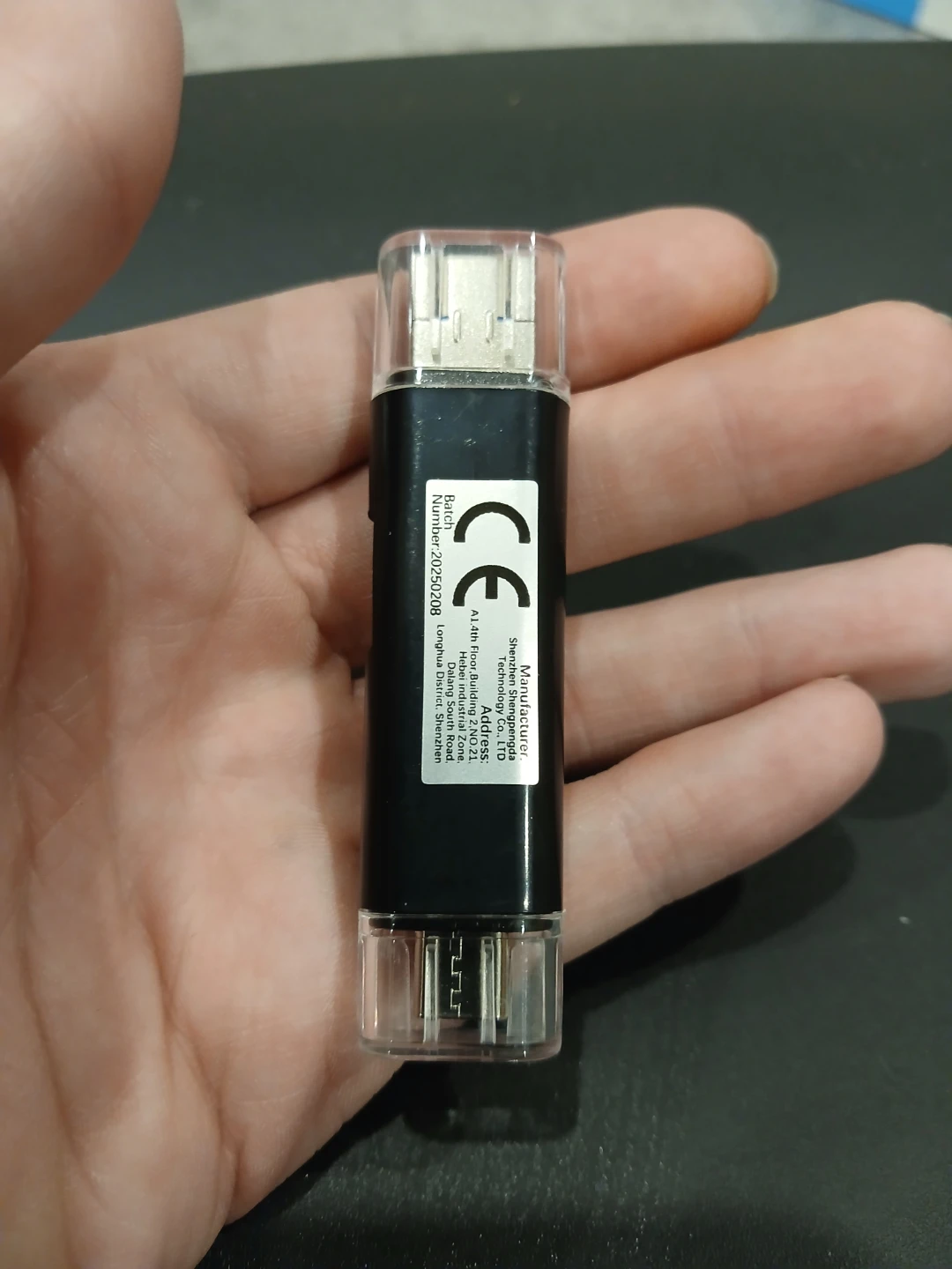 3-in-1 USB OTG Card Reader for Android and Type-C - photo 3