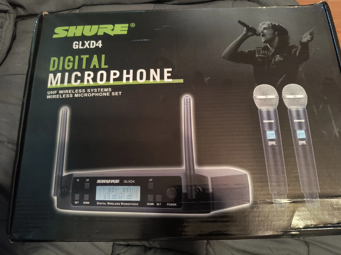 Shure GLXD4 Digital Wireless Microphone Set