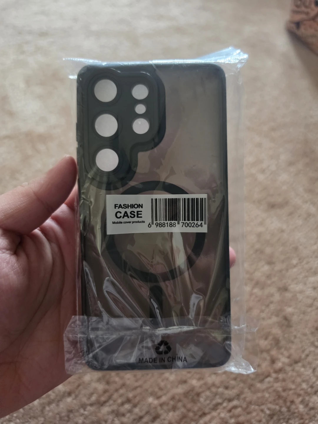 Black Galaxy S26 Ultra Fashion Case - photo 3