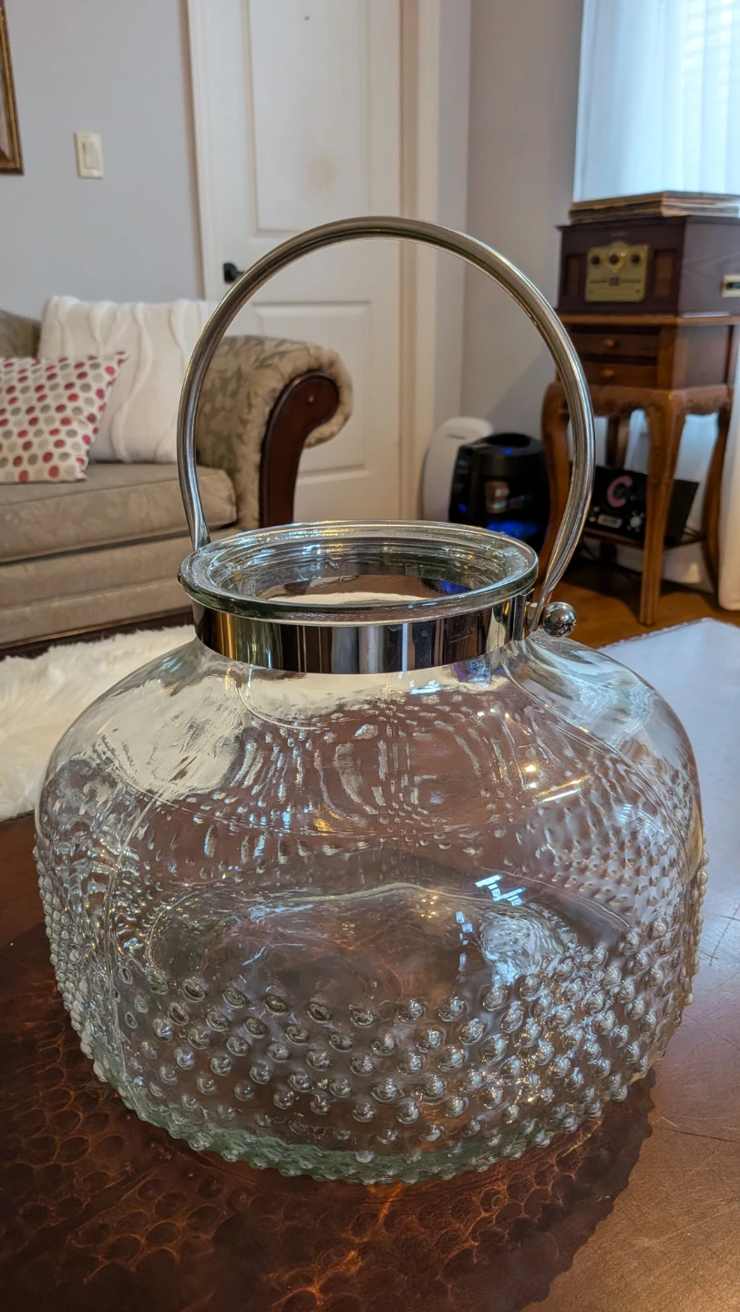 Glass Serving Tray and Lantern Set - photo 5