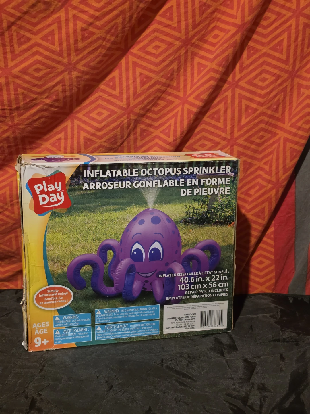 Play Day Inflatable Octopus Sprinkler - photo 5