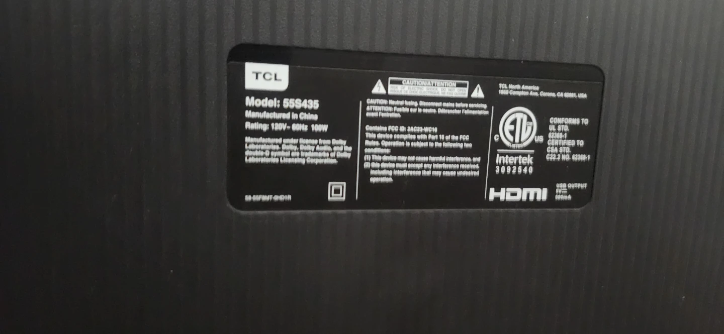 TCL 55S435 55-inch Roku Smart TV - photo 3