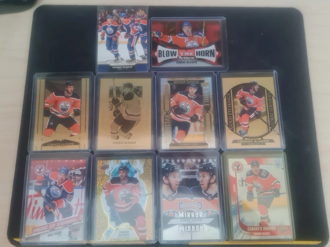 Connor McDavid Hockey Card Collection