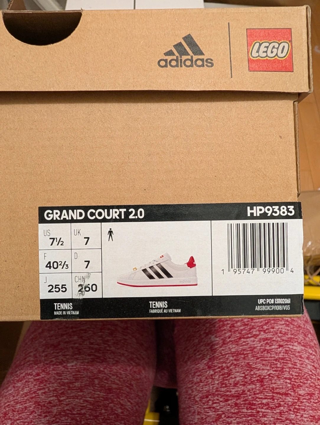 Adidas Grand Court 2.0 x LEGO Shoes - photo 2