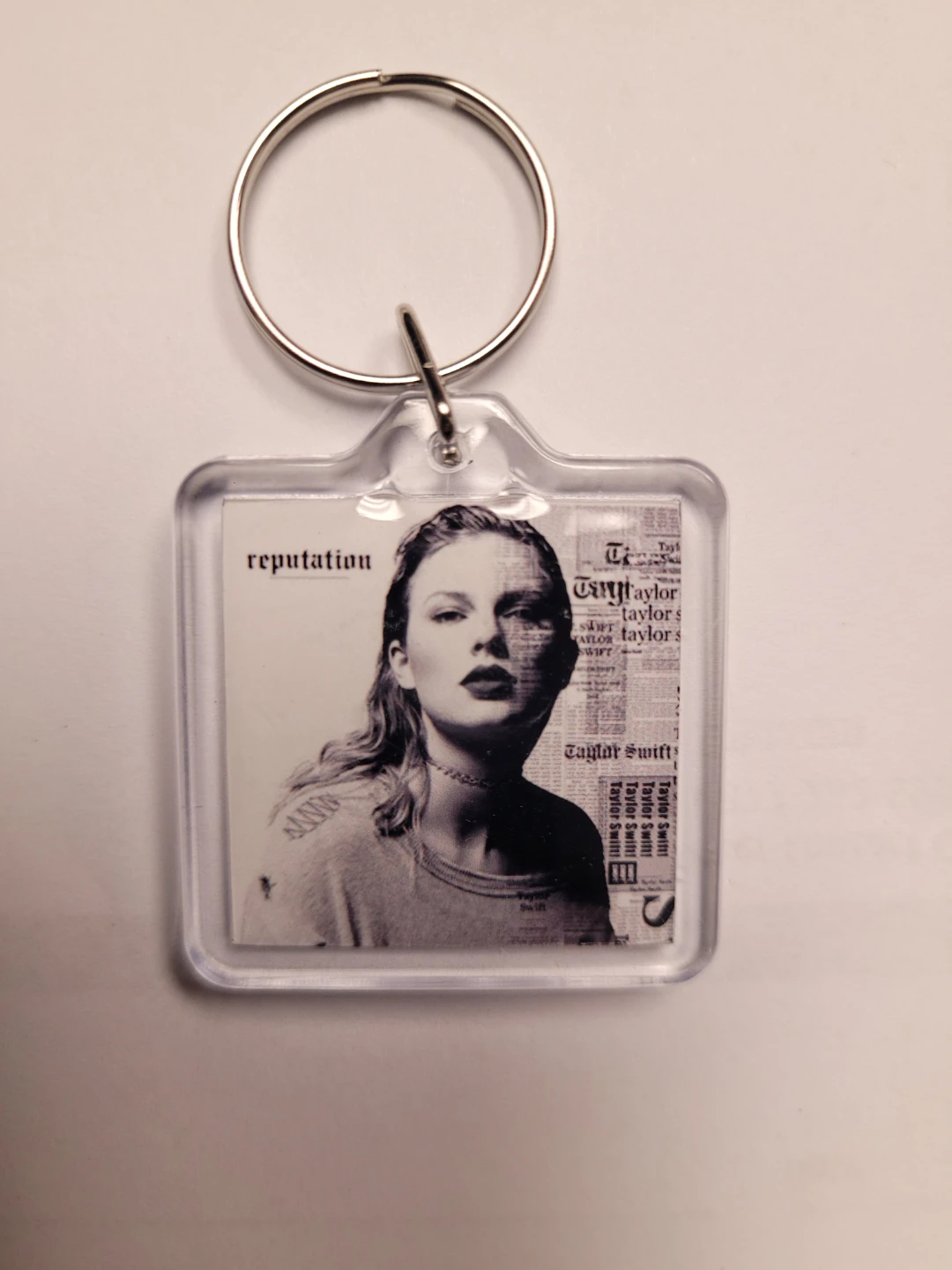 Taylor Swift Reputation Keychain