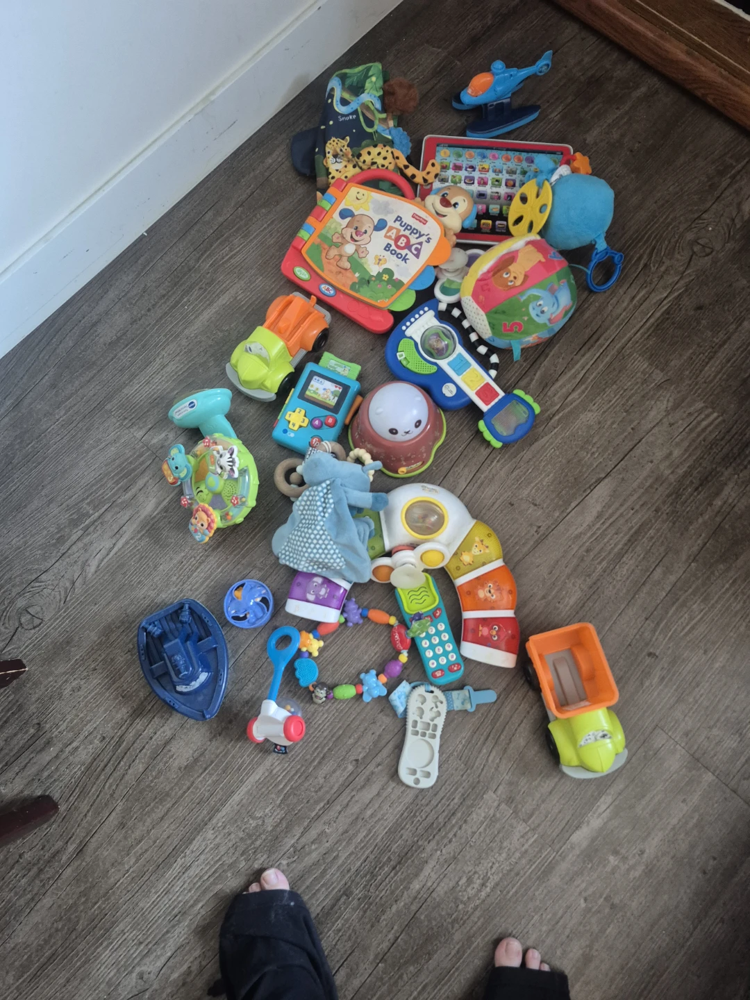 Fisher-Price Puppy's ABC Book and Assorted Baby Toys