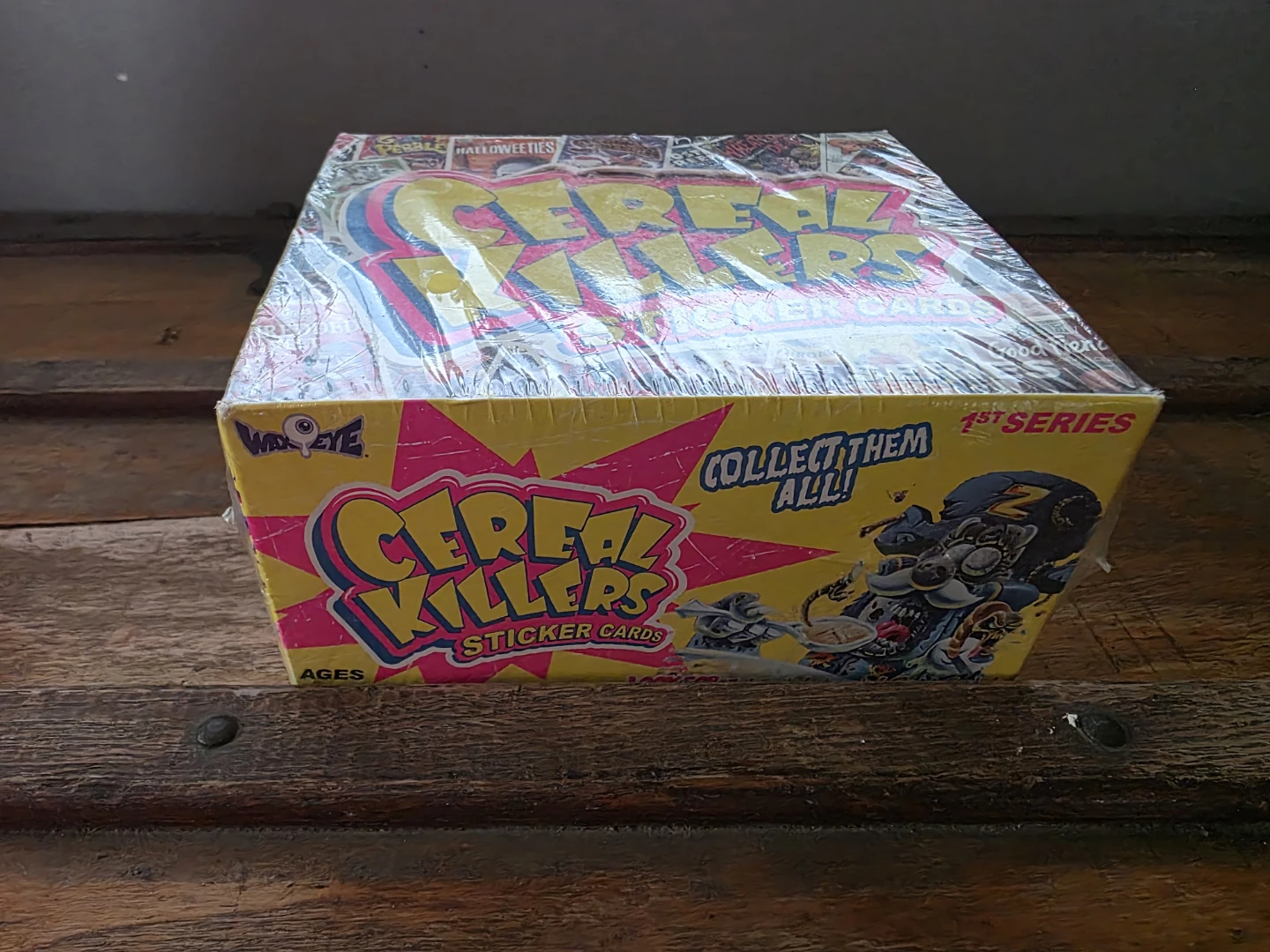 Wax Eye Cereal Killers Sticker Cards 1st Series - photo 2
