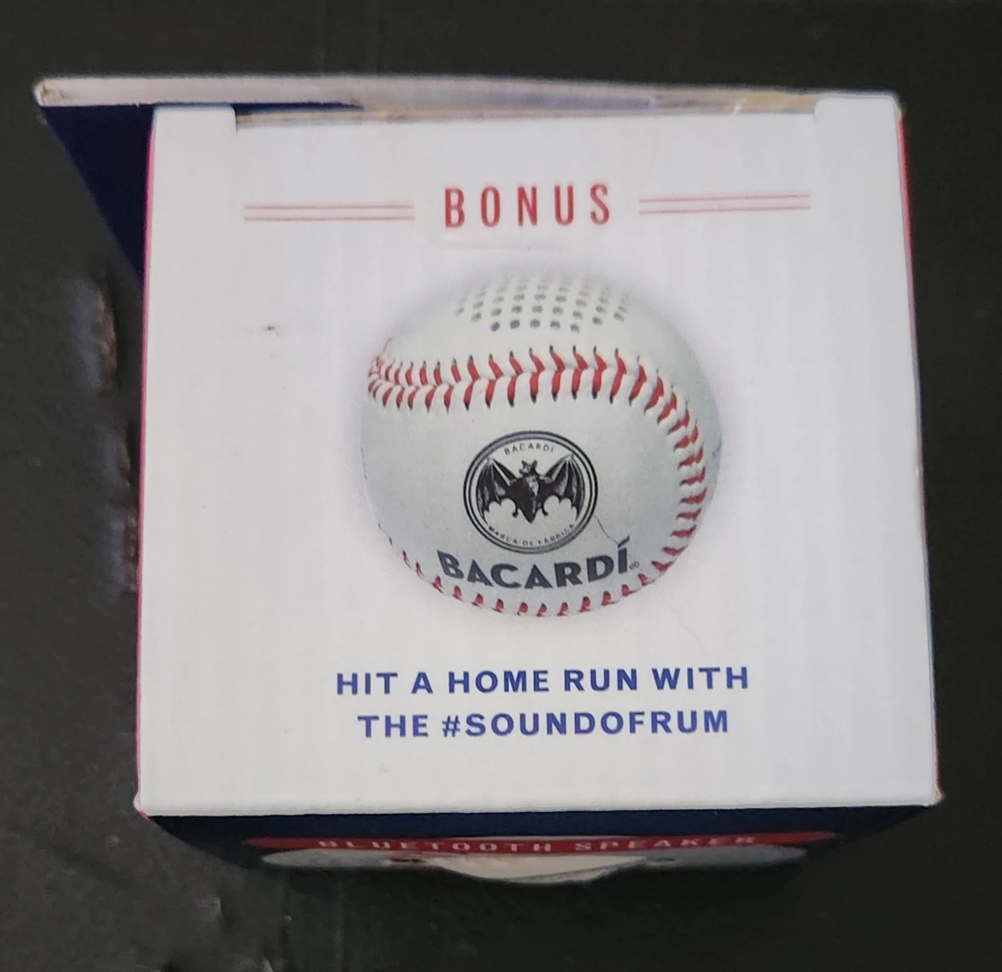 Bacardi Bluetooth Speaker (Baseball Design) – New Sealed 🌱 - photo 2