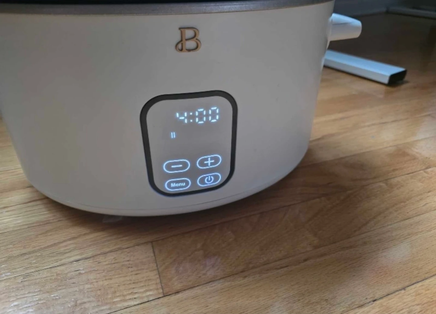 Beautiful 6qt Programmable Slow Cooker – White Ice