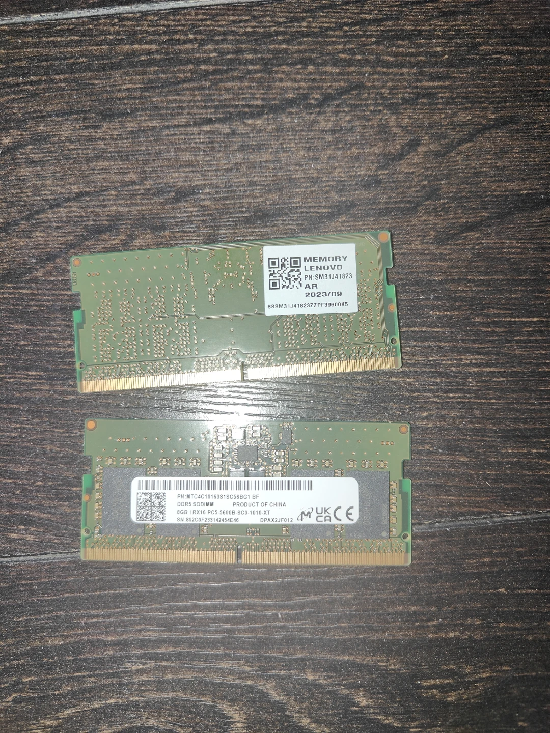 Lenovo 16 GB DDR5 SODIMM (laptop) RAM