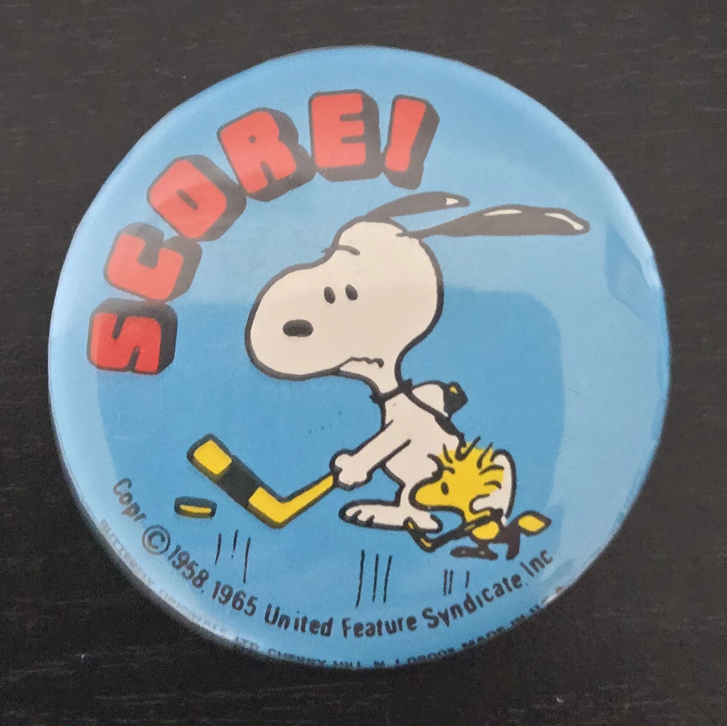 10 Vintage 1952/65 UFS Snoopy/Peanuts Buttons - photo 5