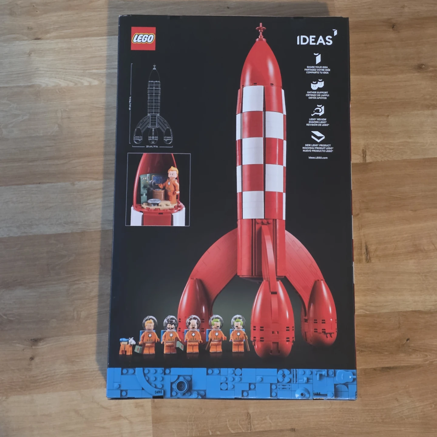 LEGO Ideas "The Red Rocket" Building Set
