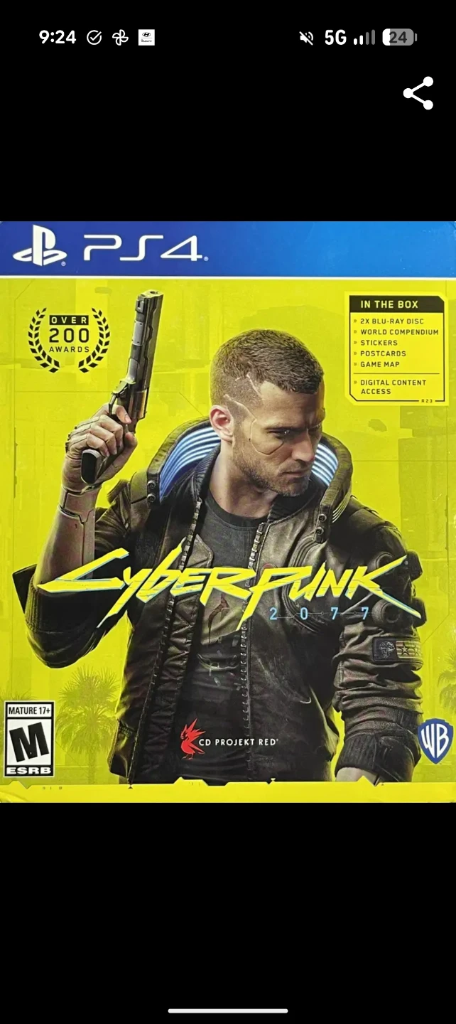 Cyberpunk 2077 PS4 Game