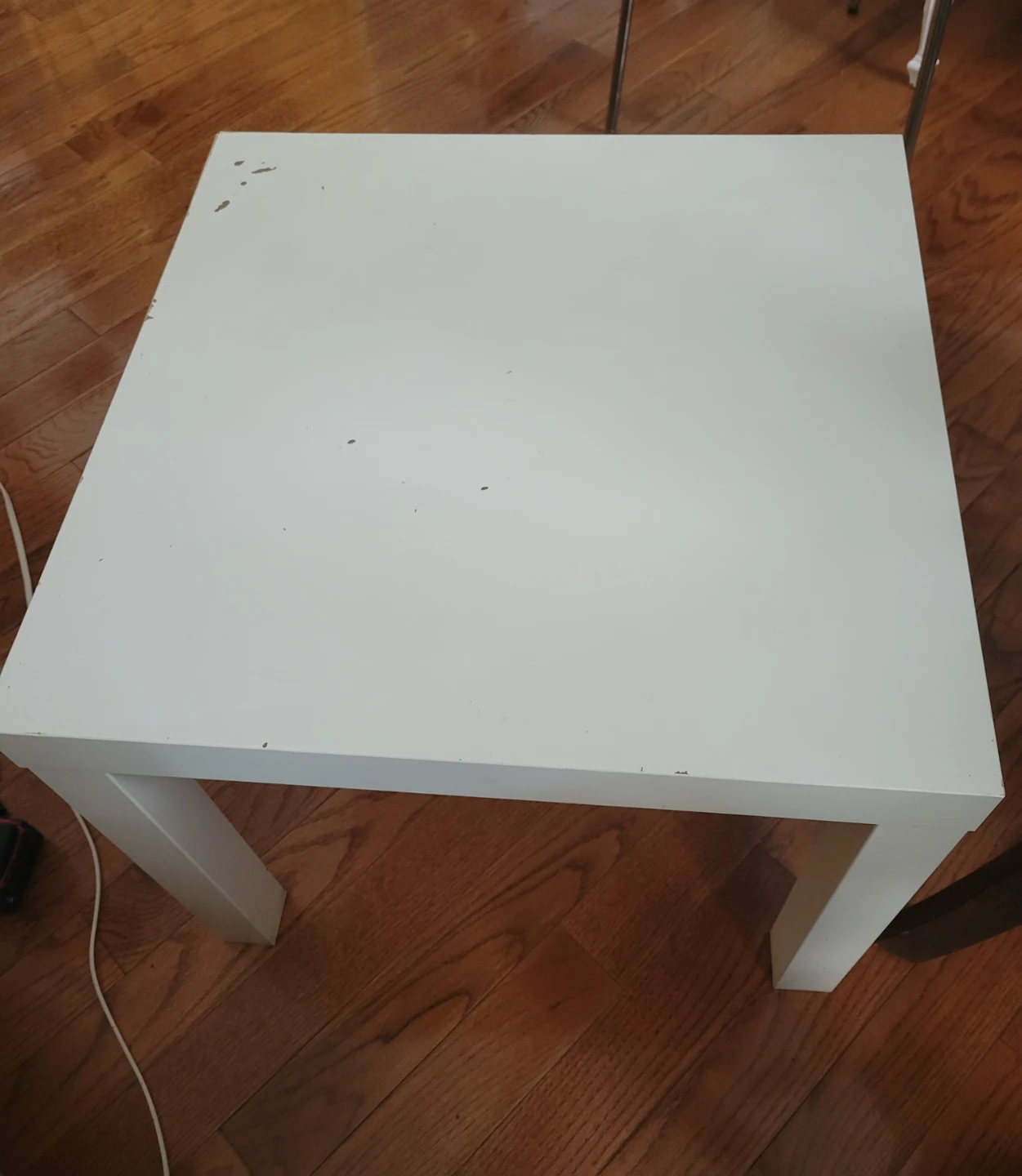 White Square Coffee Table