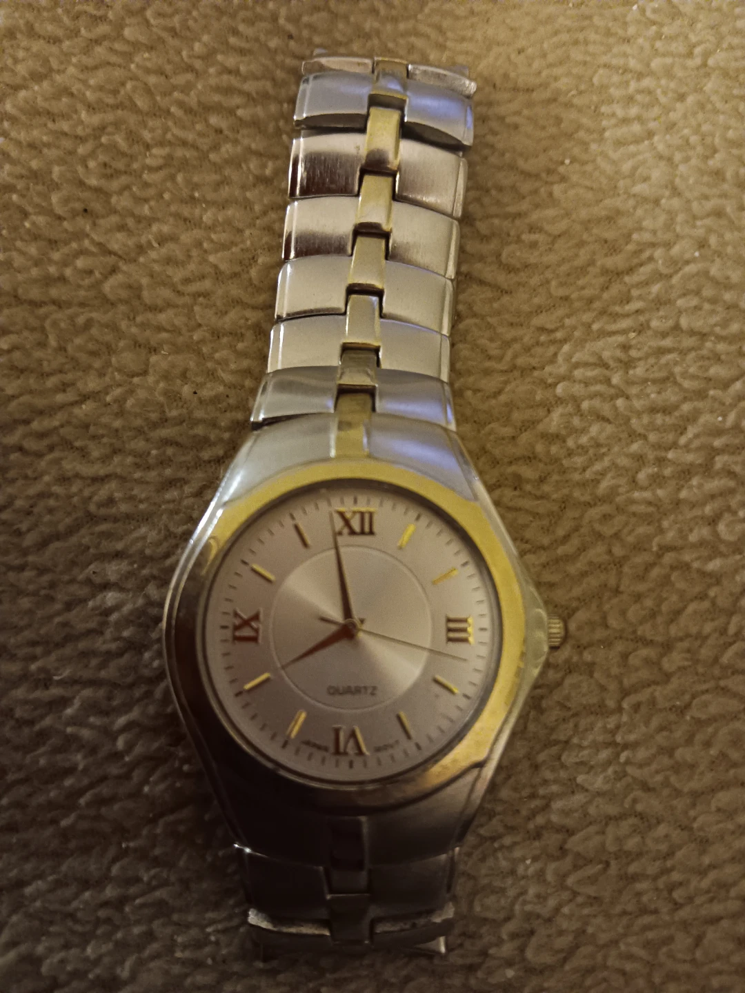 Men's Two-Tone Quartz Watch