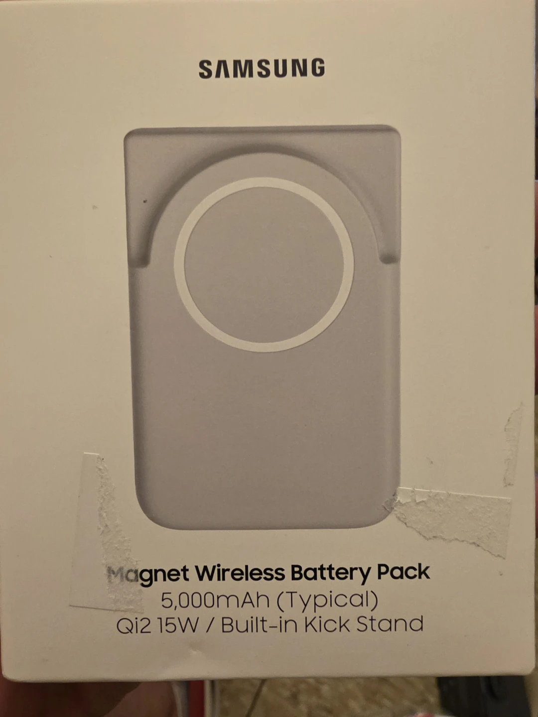 Samsung Magnet Wireless Battery Pack 5,000mAh Qi2 15W