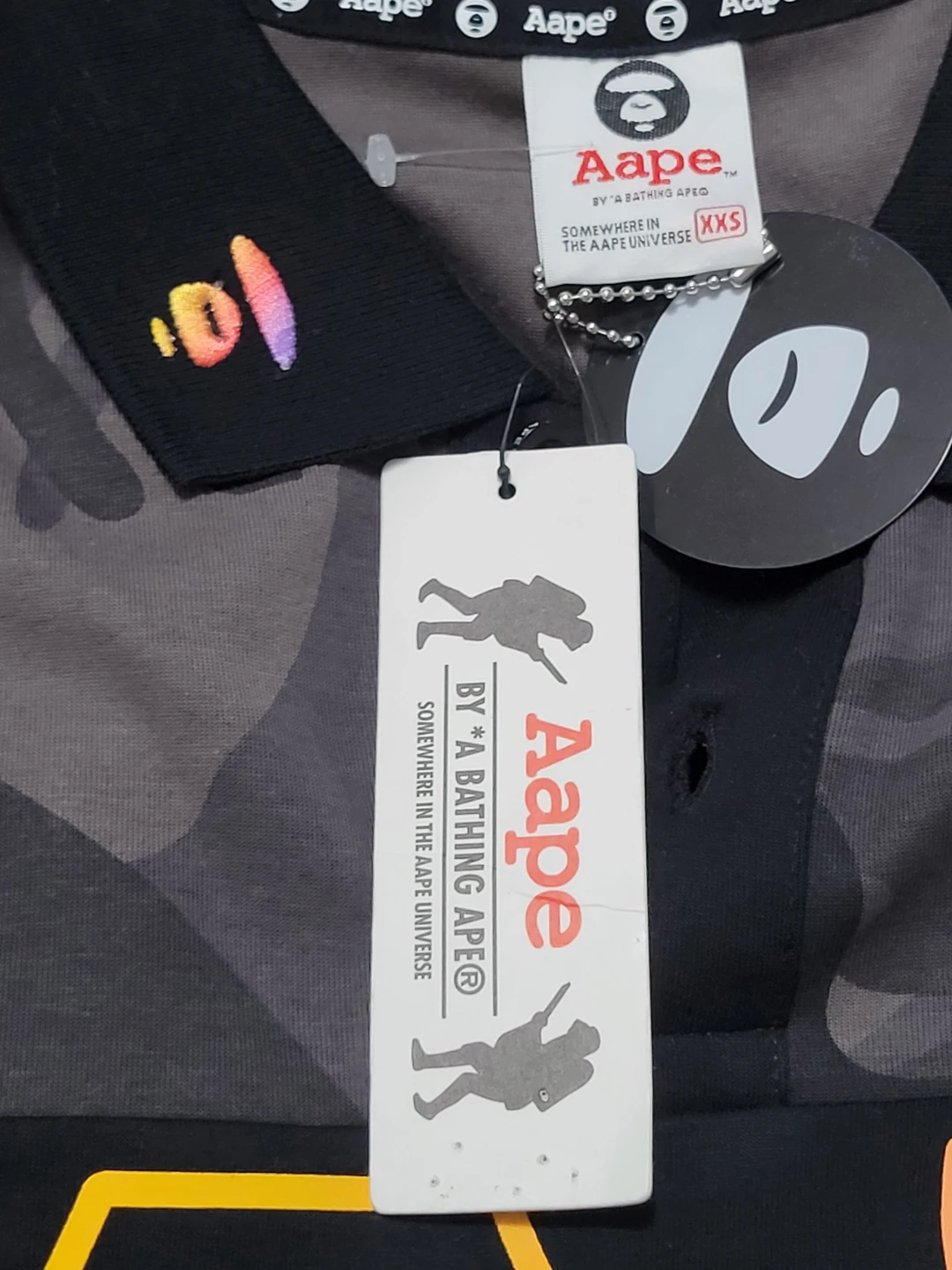 Aape by A Bathing Ape Polo Shirt XXS Camo - photo 3