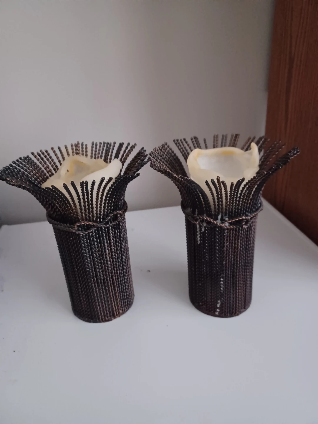 Set of 2 decorative candle holders - photo 2