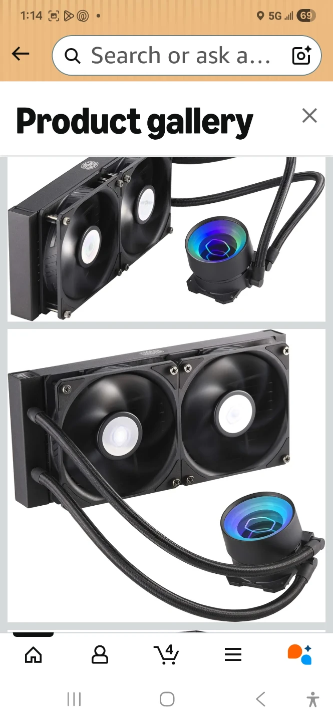 Cooler Master MasterLiquid ML240L RGB Liquid CPU Cooler - photo 5