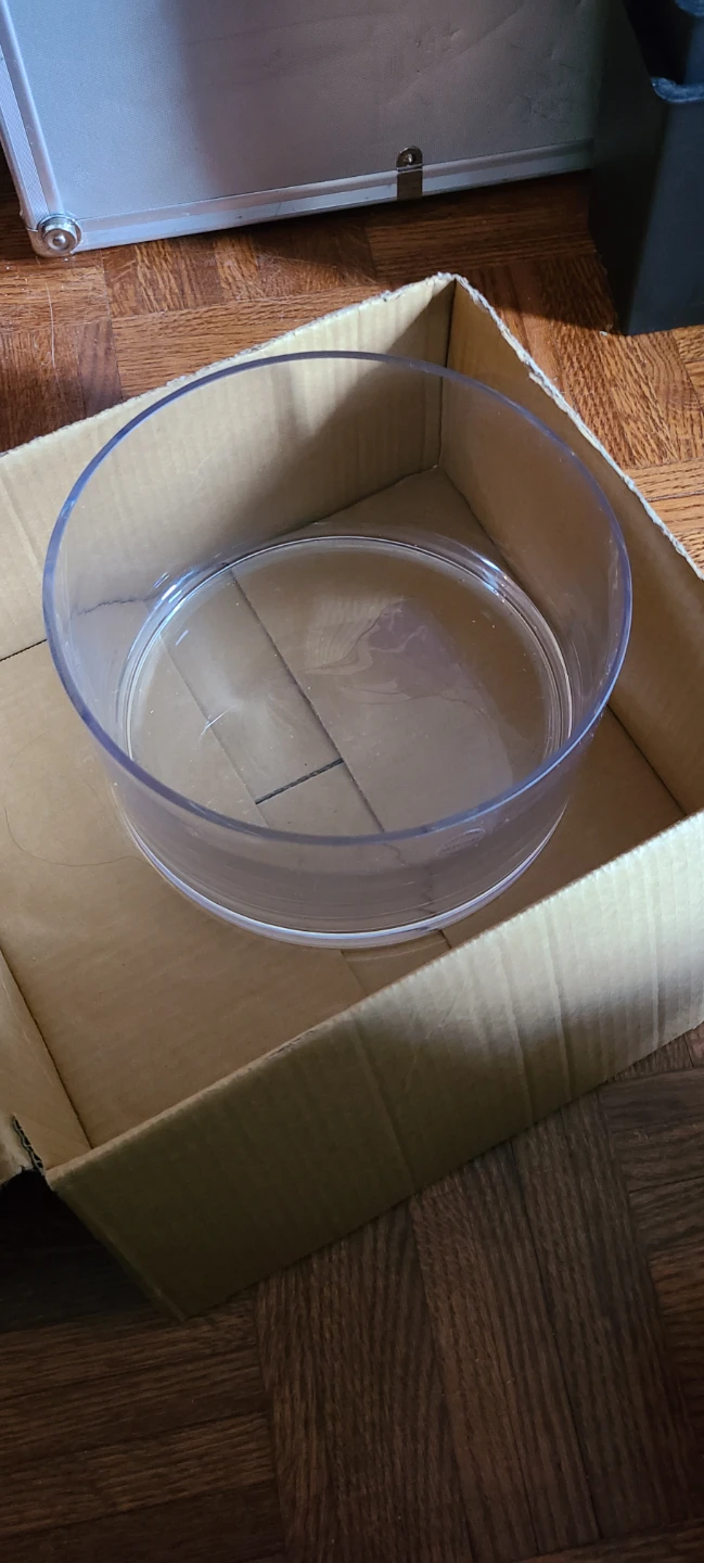 Clear Acrylic Display Bowl