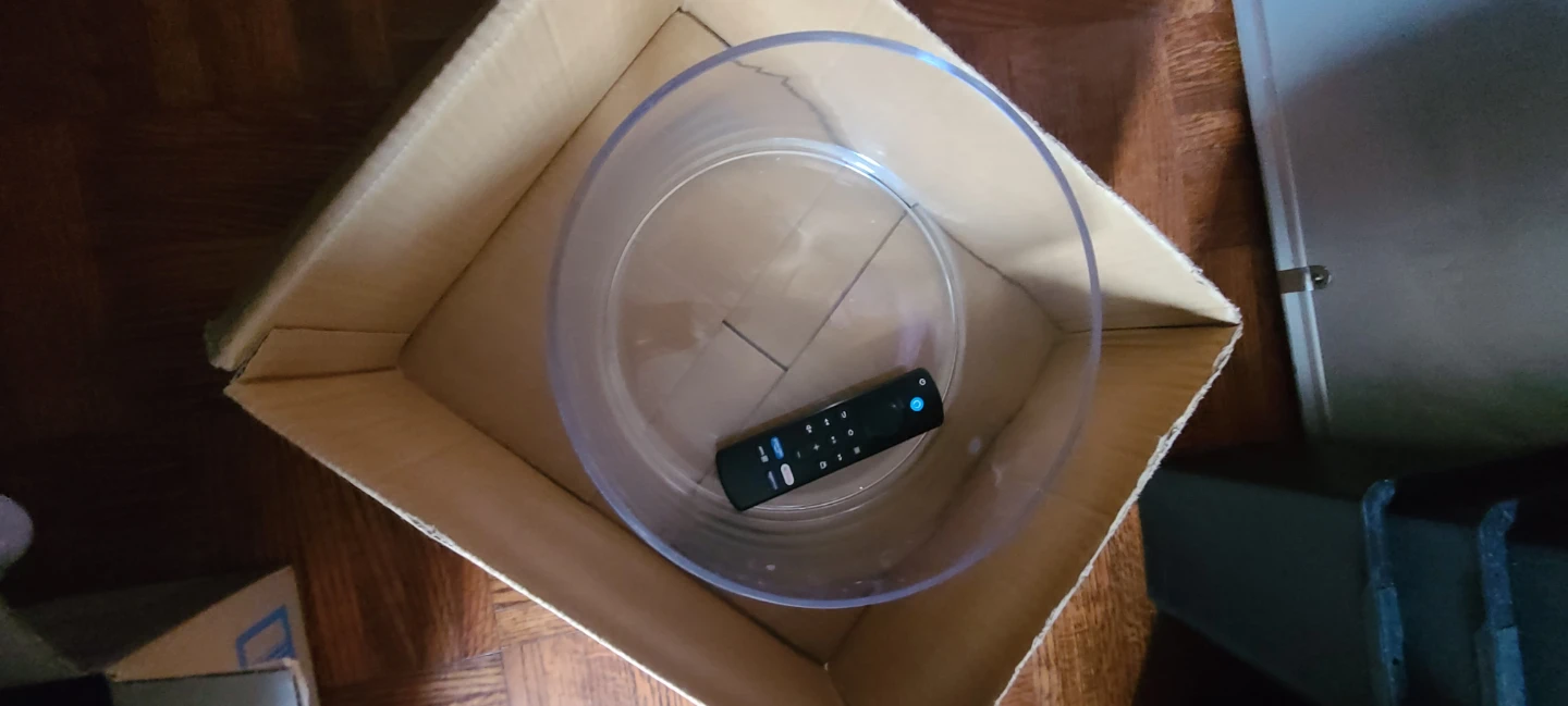 Clear Acrylic Display Bowl - photo 2