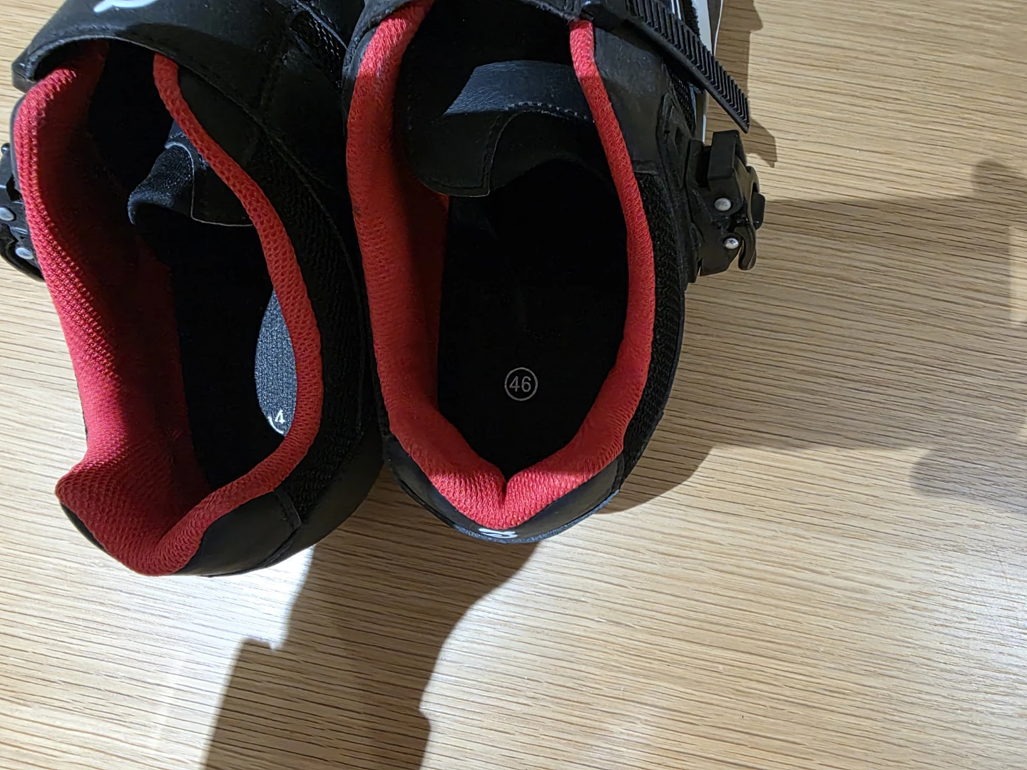 Peloton Cycling Shoes - Black/Red Size 46 - photo 2