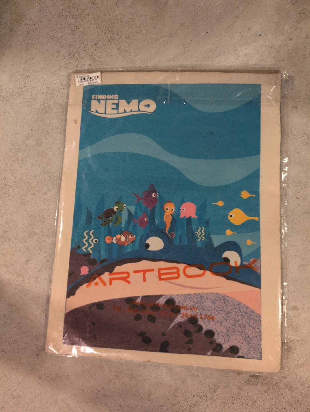 Finding Nemo Art Book